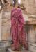 Picture of Wonderful Organza Dark Magenta Saree