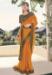 Picture of Comely Georgette Sandy Brown Saree