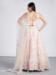 Picture of Nice Net Off White Lehenga Choli