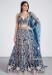 Picture of Amazing Net Midnight Blue Lehenga Choli