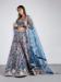 Picture of Amazing Net Midnight Blue Lehenga Choli