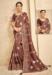 Picture of Well Formed Silk Rosy Brown Saree