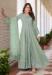 Picture of Georgette Dark Sea Green Anarkali Salwar Kameez