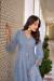 Picture of Georgette Light Slate Grey Anarkali Salwar Kameez