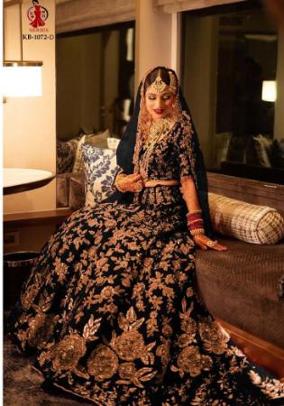 Picture of Pleasing Linen & Net Dark Olive Green Lehenga Choli