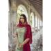 Picture of Georgette Dark Sea Green Straight Cut Salwar Kameez