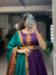 Picture of Enticing Cotton Purple Readymade Gown