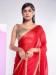 Picture of Pleasing Georgette Crimson Saree