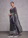 Picture of Ideal Georgette Black Saree