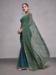 Picture of Elegant Georgette Sea Green Saree