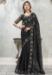 Picture of Excellent Georgette Black Saree