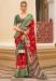 Picture of Graceful Silk Dark Red Saree