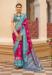 Picture of Good Looking Silk Hot Pink Saree