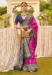 Picture of Comely Silk Deep Pink Saree