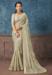 Picture of Enticing Georgette Grey Saree