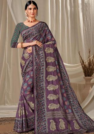 Picture of Taking Silk Dim Gray Saree