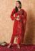 Picture of Fascinating Georgette Maroon Readymade Salwar Kameez