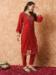 Picture of Fascinating Georgette Maroon Readymade Salwar Kameez