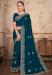 Picture of Pretty Georgette Teal Saree