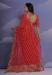 Picture of Fine Georgette Fire Brick Saree