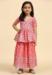 Picture of Grand Cotton Pink Kids Lehenga Choli