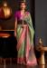 Picture of Enticing Silk Dark Khaki Saree