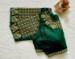 Picture of Grand Silk Dark Green Designer Blouse