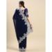 Picture of Gorgeous Georgette Midnight Blue Saree