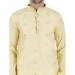 Picture of Statuesque Silk Beige Kurtas