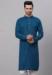 Picture of Statuesque Rayon Midnight Blue Kurtas