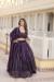 Picture of Pretty Georgette Purple Lehenga Choli