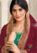 Picture of Taking Georgette & Silk Maroon Saree