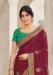 Picture of Taking Georgette & Silk Maroon Saree