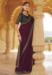 Picture of Excellent Chiffon Black Saree