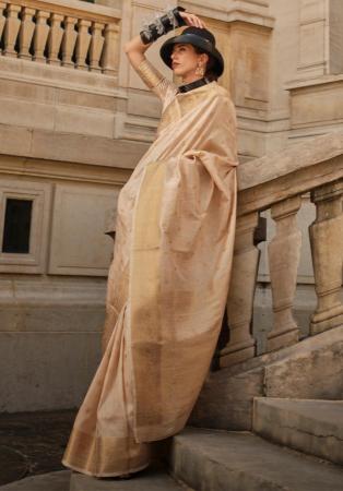 Picture of Lovely Silk Tan Saree