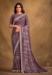 Picture of Ravishing Georgette & Satin & Silk Dim Gray Saree