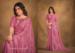 Picture of Sublime Georgette & Satin & Silk Hot Pink Saree