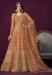 Picture of Alluring Net Indian Red Anarkali Salwar Kameez