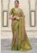 Picture of Exquisite Silk Dark Khaki Saree