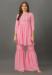 Picture of Georgette Light Coral Readymade Salwar Kameez