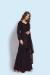 Picture of Lovely Georgette Black Straight Cut Salwar Kameez