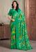 Picture of Exquisite Chiffon Teal Saree