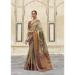 Picture of Fascinating Silk Dark Khaki Saree