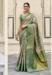 Picture of Statuesque Silk Cadet Blue Saree