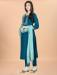 Picture of Good Looking Cotton Teal Readymade Salwar Kameez