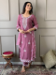 Picture of Beautiful Rayon Rosy Brown Readymade Salwar Kameez