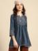 Picture of Resplendent Rayon Dark Slate Grey Kurtis & Tunic