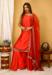 Picture of Pleasing Silk Red Readymade Salwar Kameez