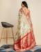 Picture of Exquisite Silk Off White Saree