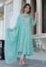 Picture of Linen Medium Aqua Marine Readymade Salwar Kameez